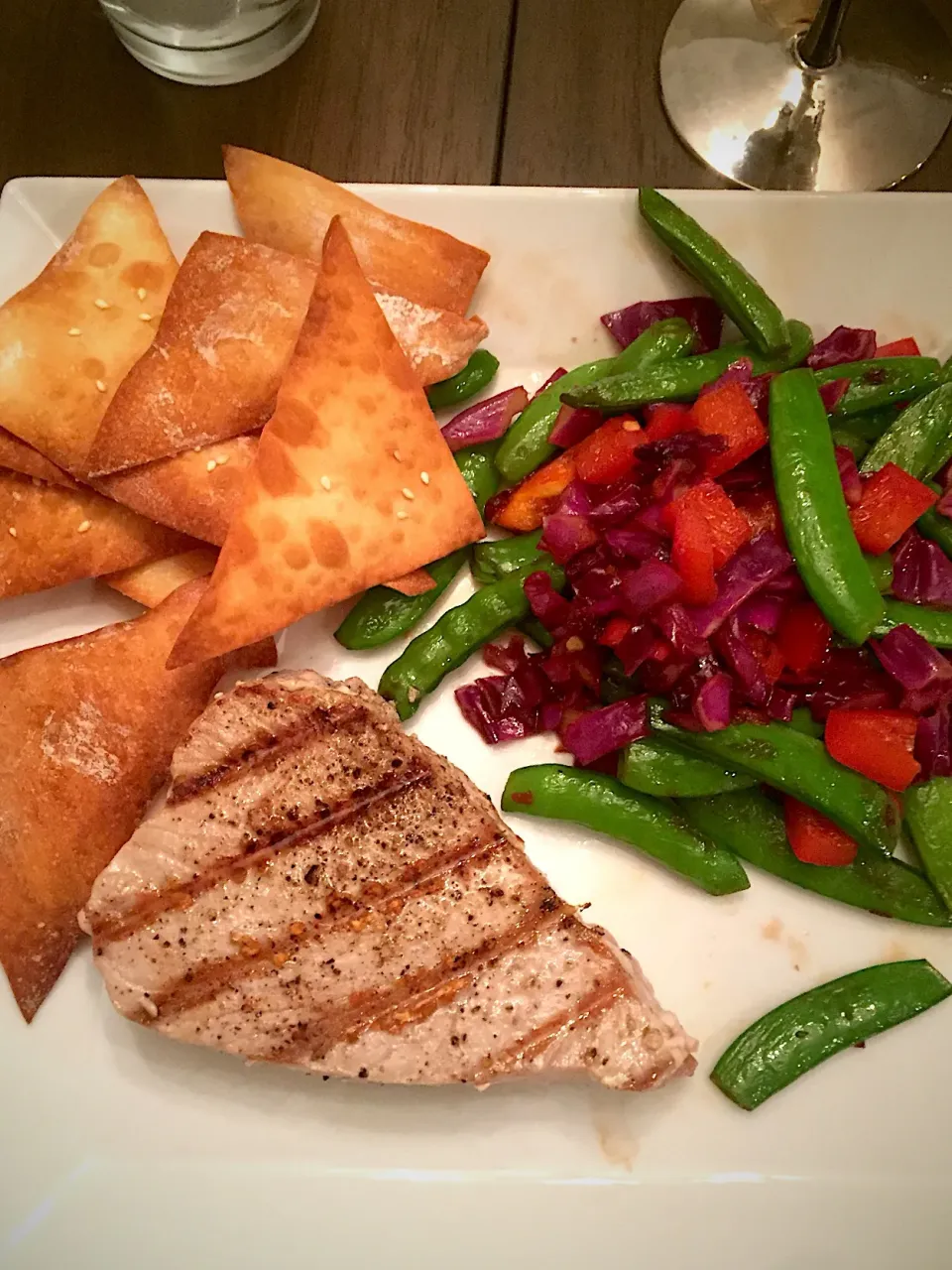 Tuna with SnowPea Stirfry|K Goodnessさん