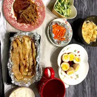 Snapdishの料理写真:秋鮭のエリンギホイル焼き|annaさん