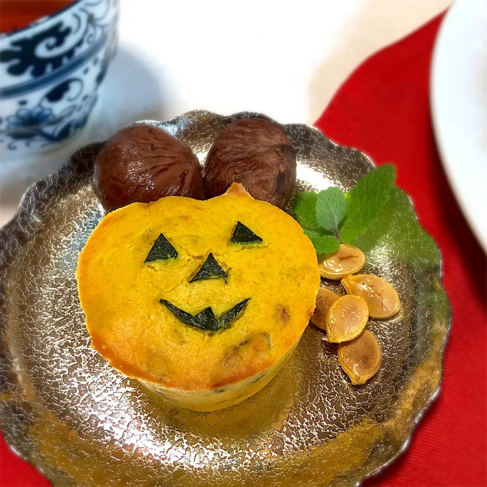 Snapdishの料理写真:かぼちゃのファーブルトン🎃|Kiyomiさん