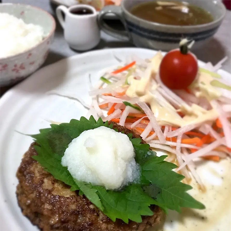 びっくりドンキー風バーグディッシュ|ごるびーさん