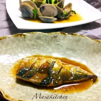 simmered mackerel with miso -|Masakiさん