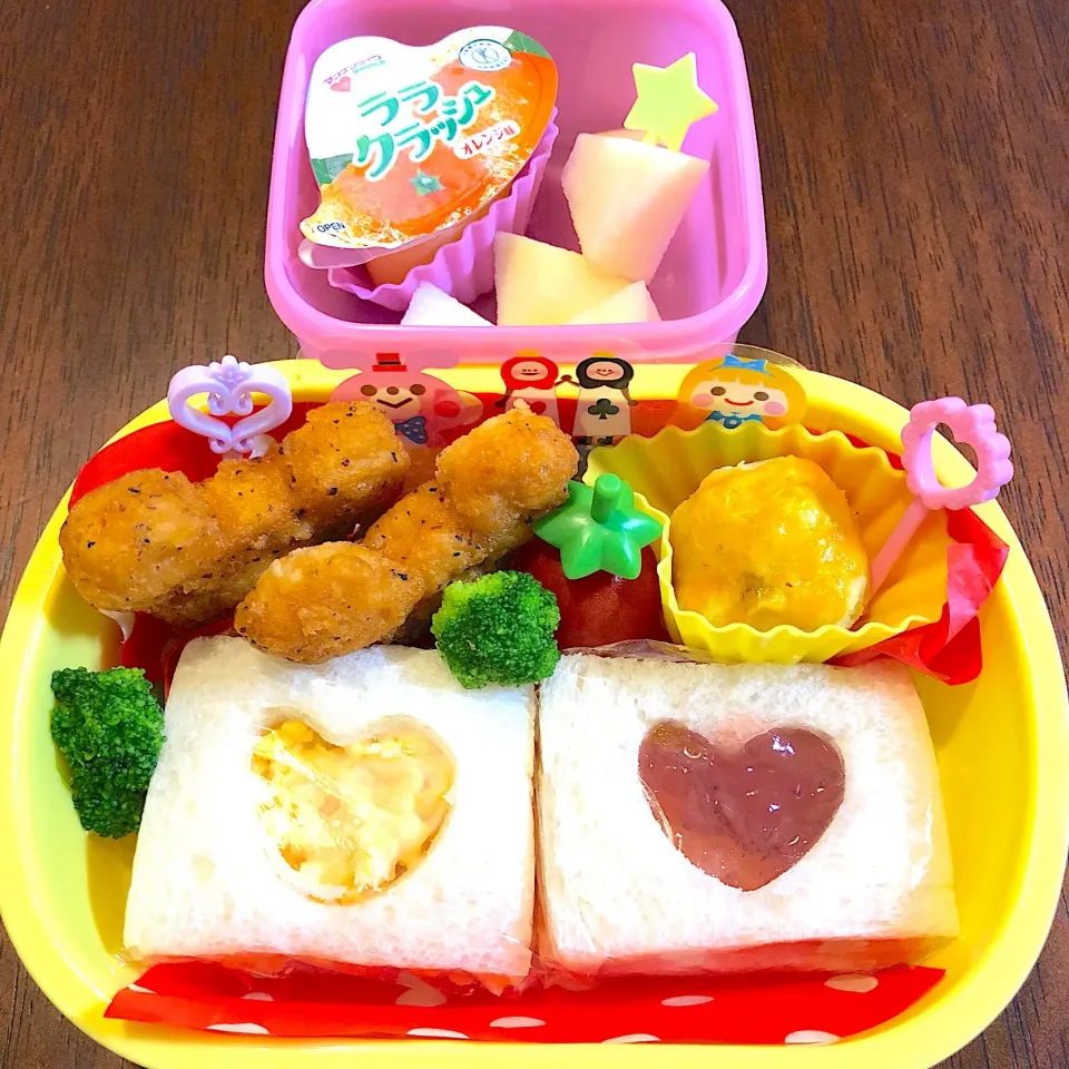 #サンドイッチ弁当|Ikuさん