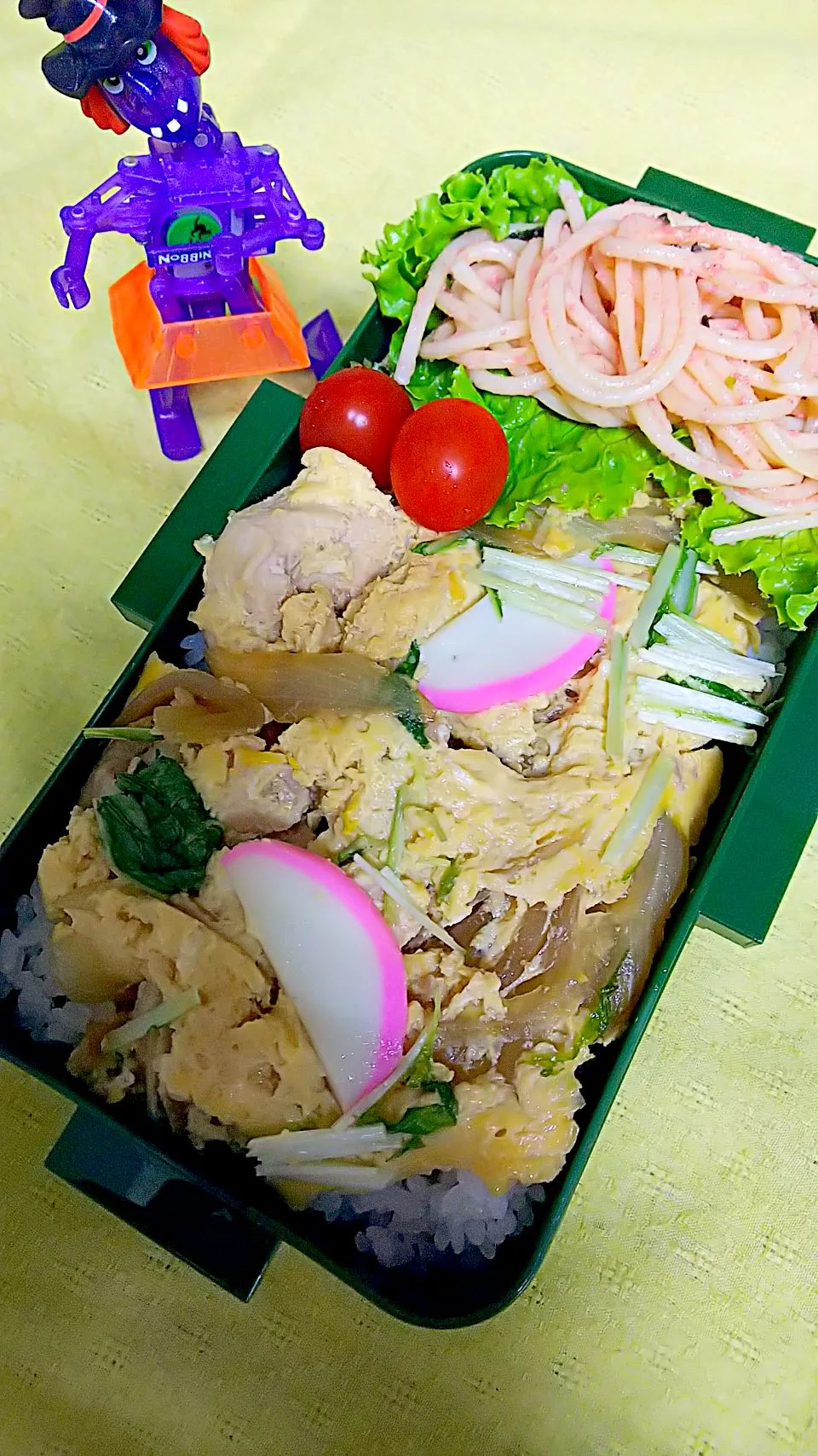 夫お弁当‼️ #親子丼|かねしろ食堂さん