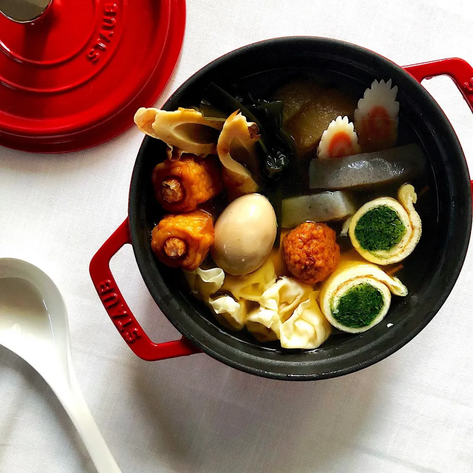 朝ごはんを食べよう☀️Staubでおでん🍢|あしゃぱんさん