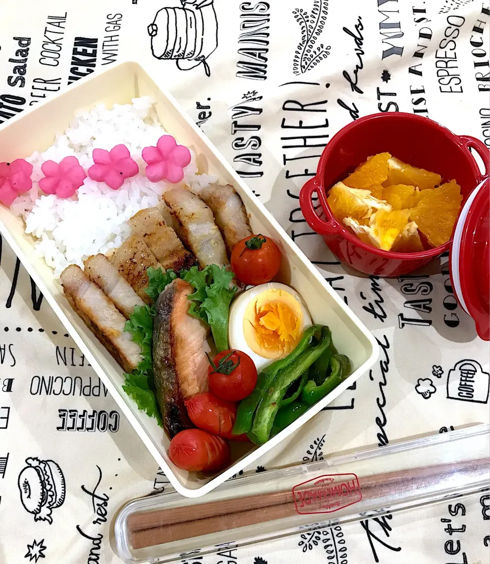 Snapdishの料理写真:2018.10.18 今日の娘弁当♡|mieさん