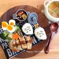 ハロウィンランチ👻