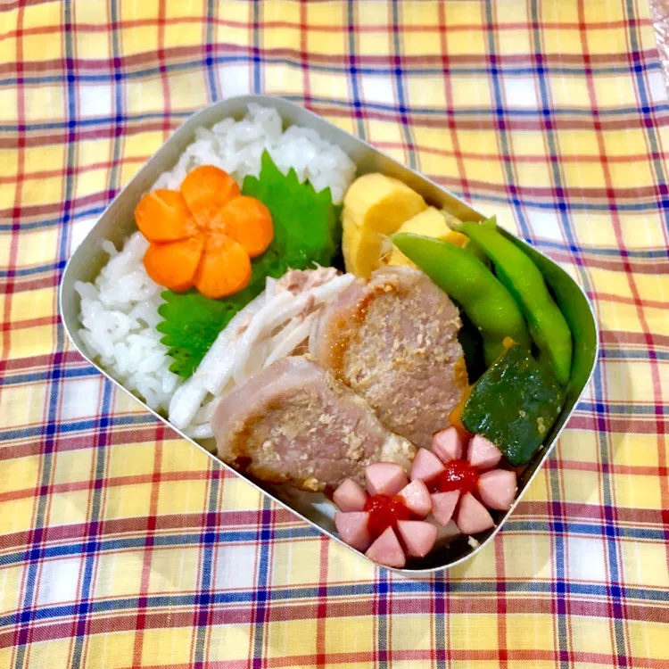 豚ヒレ肉の塩麹焼き弁当|sappyさん