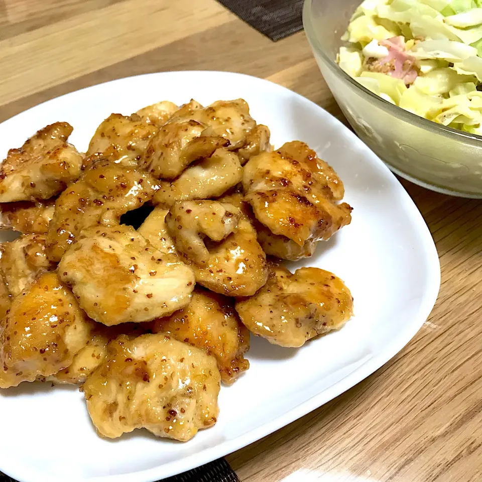 鶏胸肉のハニーマスタード焼き|Makiさん