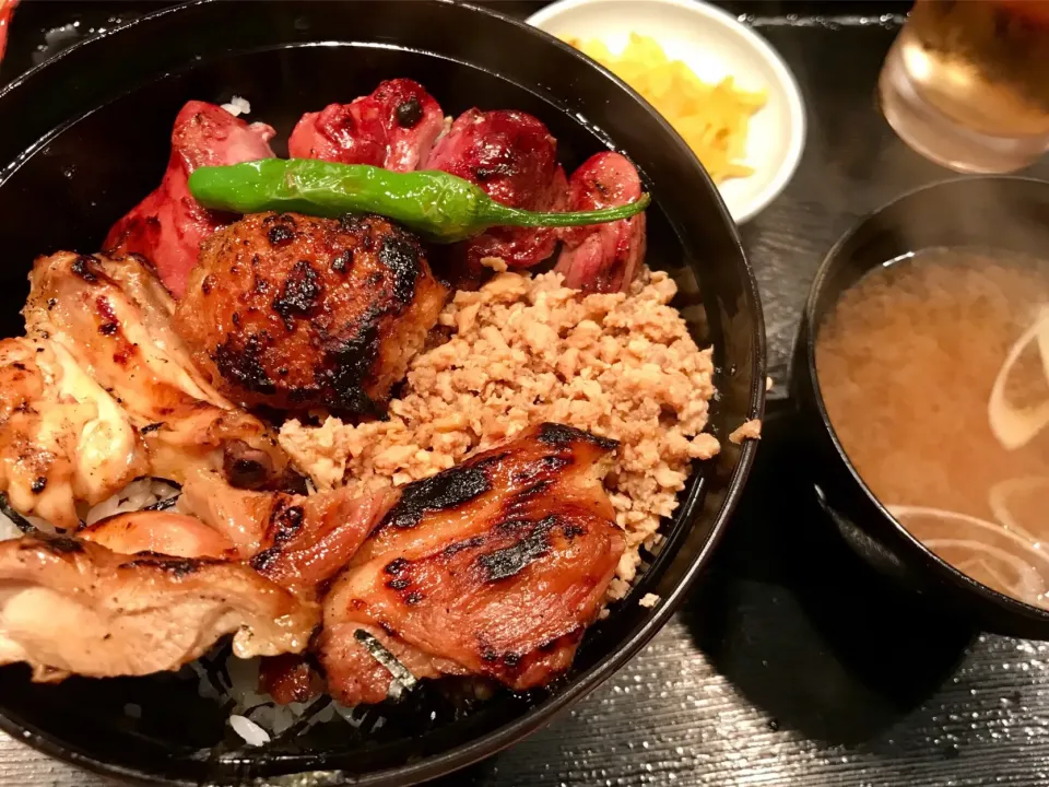 焼き鳥丼|mykombuuuさん