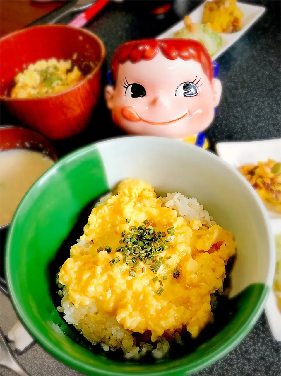 Snapdishの料理写真:あの味をごはんでも♡ぺぺたまライス。|ぽき。さん