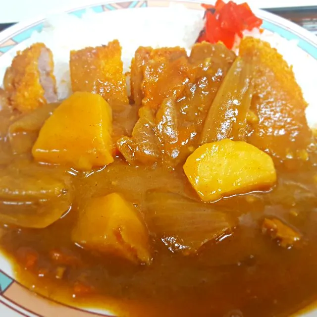 lunch お家カレーのような
食堂のカツカレー|miyagushikuさん