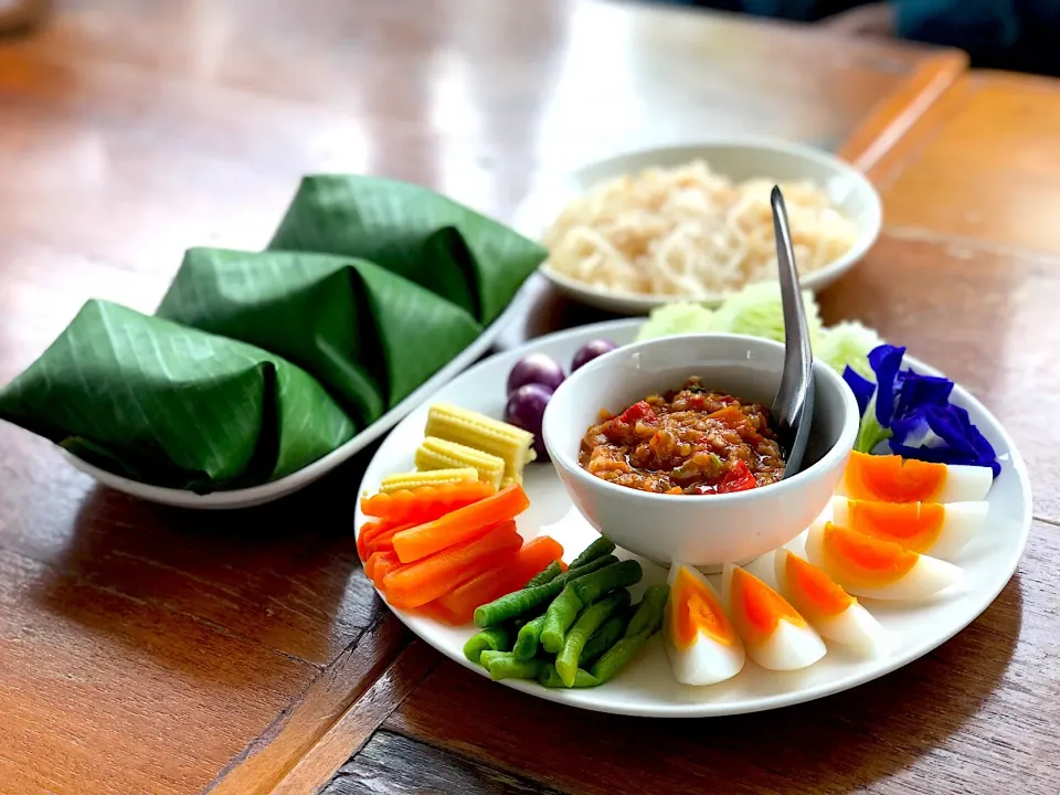 Thai dish menu @ Banana farm, Kanchanaburi.|Chalinee Kalyanamitraさん