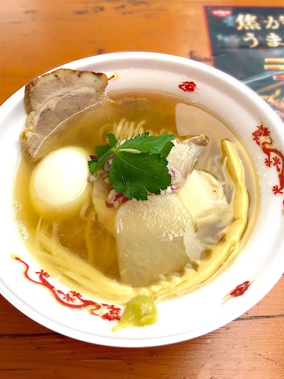 Snapdishの料理写真:超純水採麺 天国屋@ラーメン日本一決定戦
焙煎うるめ太刀魚煮干し麺|morimi32さん