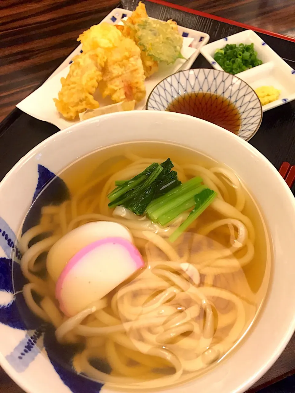 トリオかけうどん・温@饂飩 寿庵（宮原）|Kazuya Miyukiさん