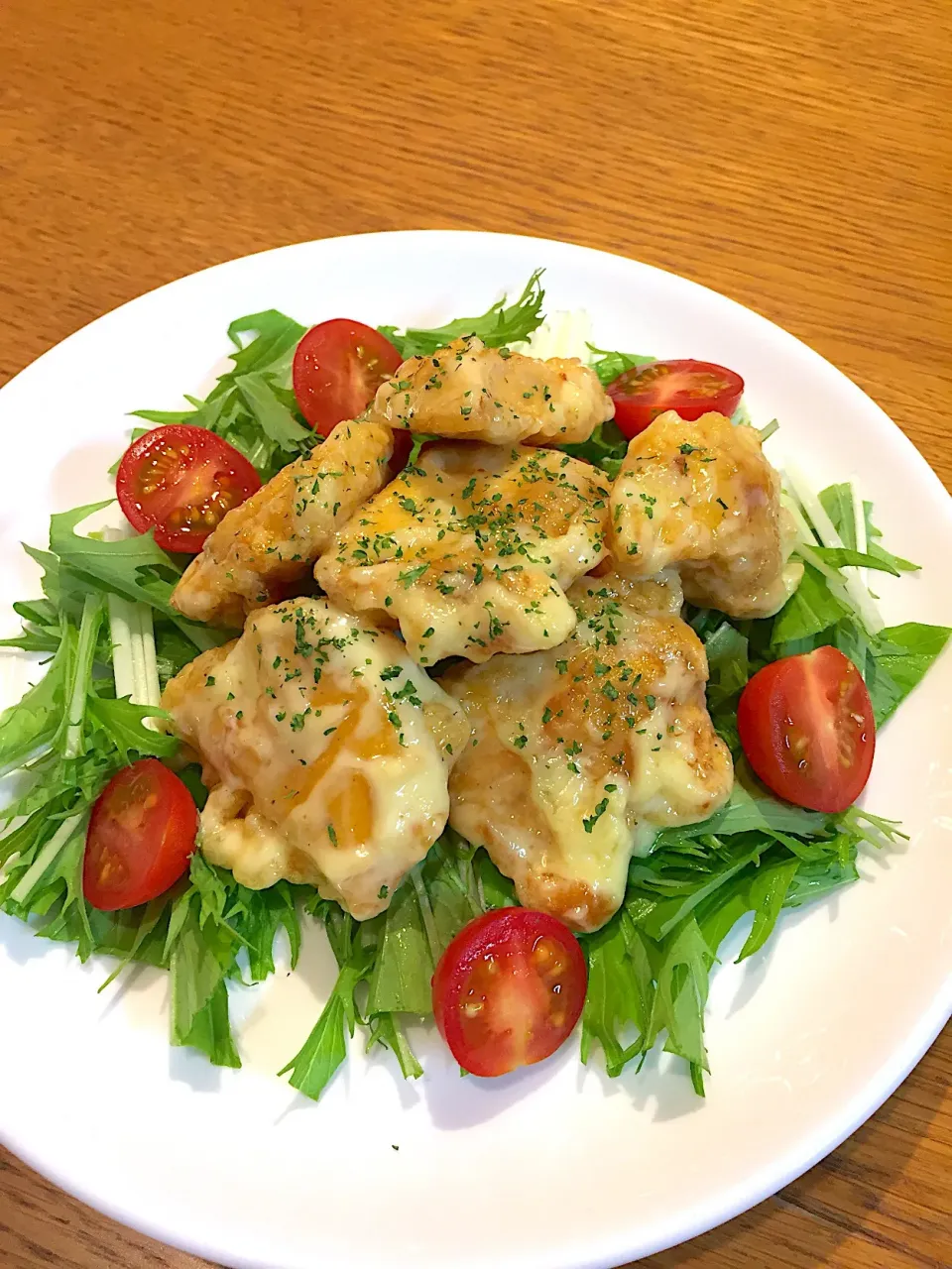 鶏むね肉のエビマヨ風・鶏マヨ|まつださんさん