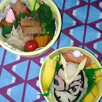 Snapdishの料理写真:#キャラ弁 
 #遠足 
 #仮面ライダージオウ|せつのん☆さん