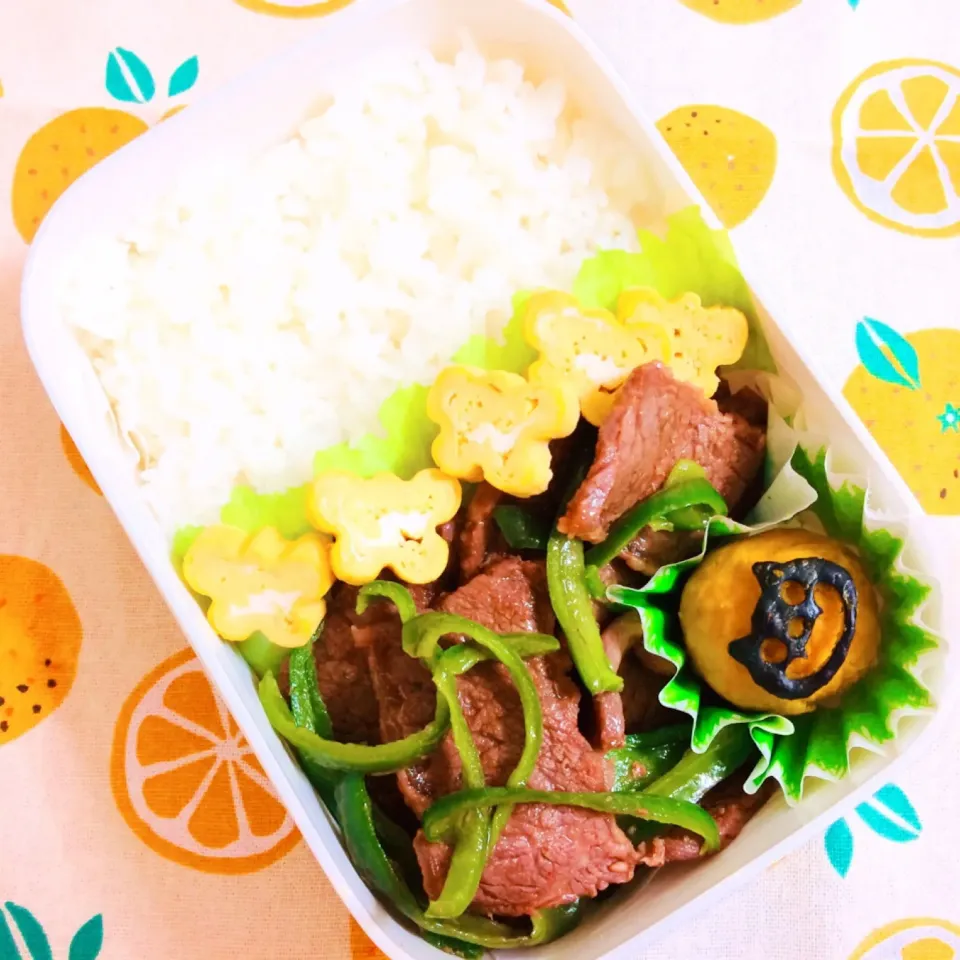 簡単カルビ丼お弁当◡̈⃝︎⋆︎*|あゆめろさん