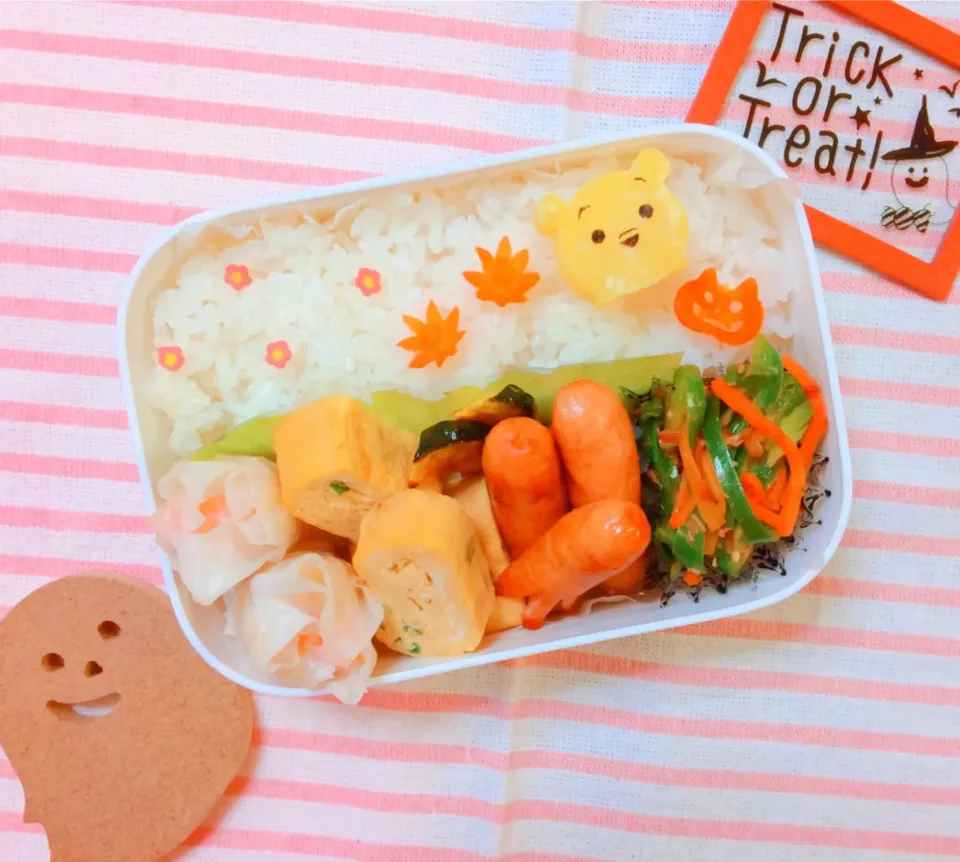 プーさんのお弁当◡̈⃝︎⋆︎*|あゆめろさん