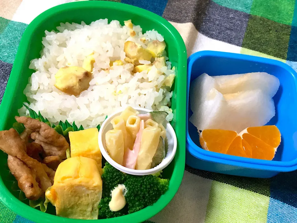 Snapdishの料理写真:幼稚園弁当2018.10.22|チョコンさん