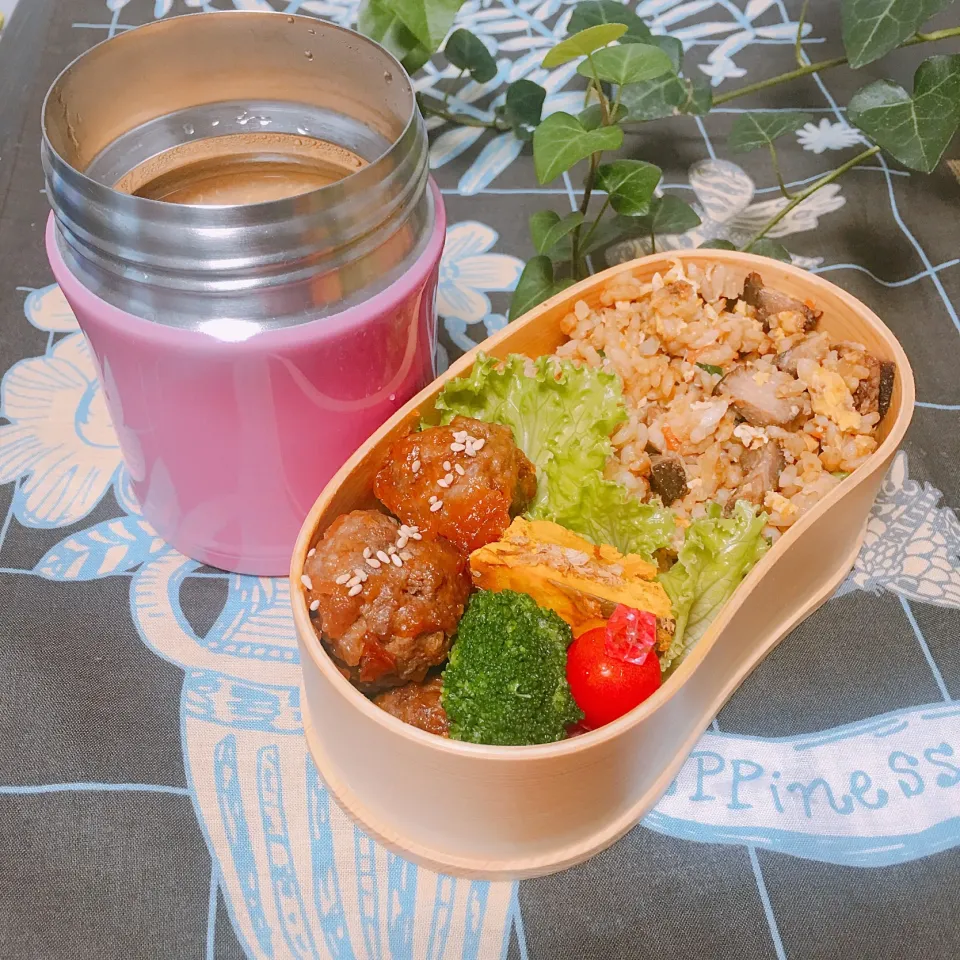 Snapdishの料理写真:2018.10.22 today's obento☆中華弁当|YummyKさん