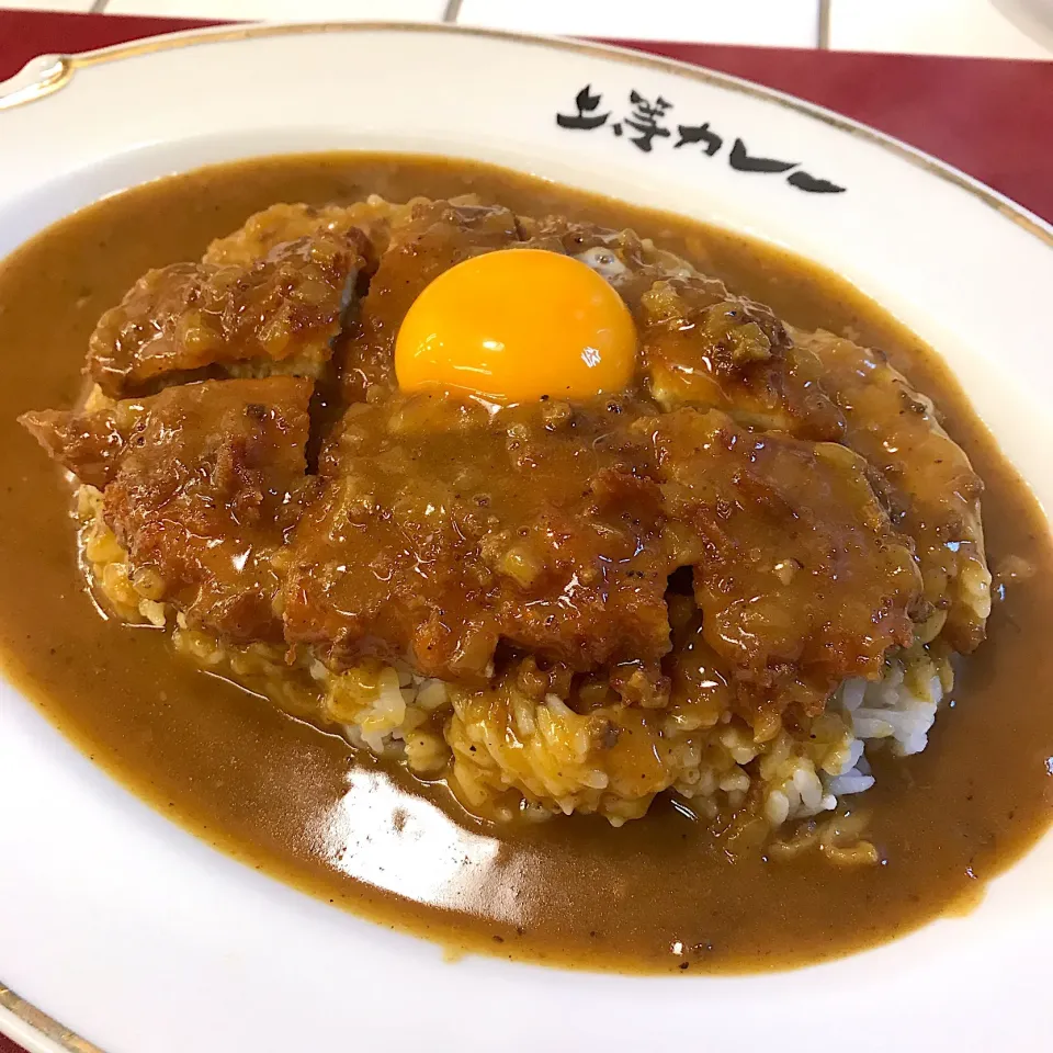 トンカツカレー@上等カレー(神田小川町)|塩豚骨さん