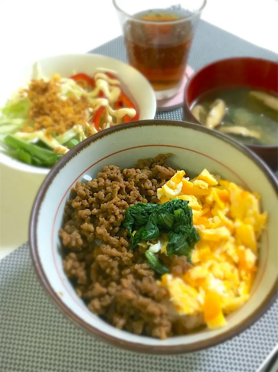 そぼろ丼|ゆきさん