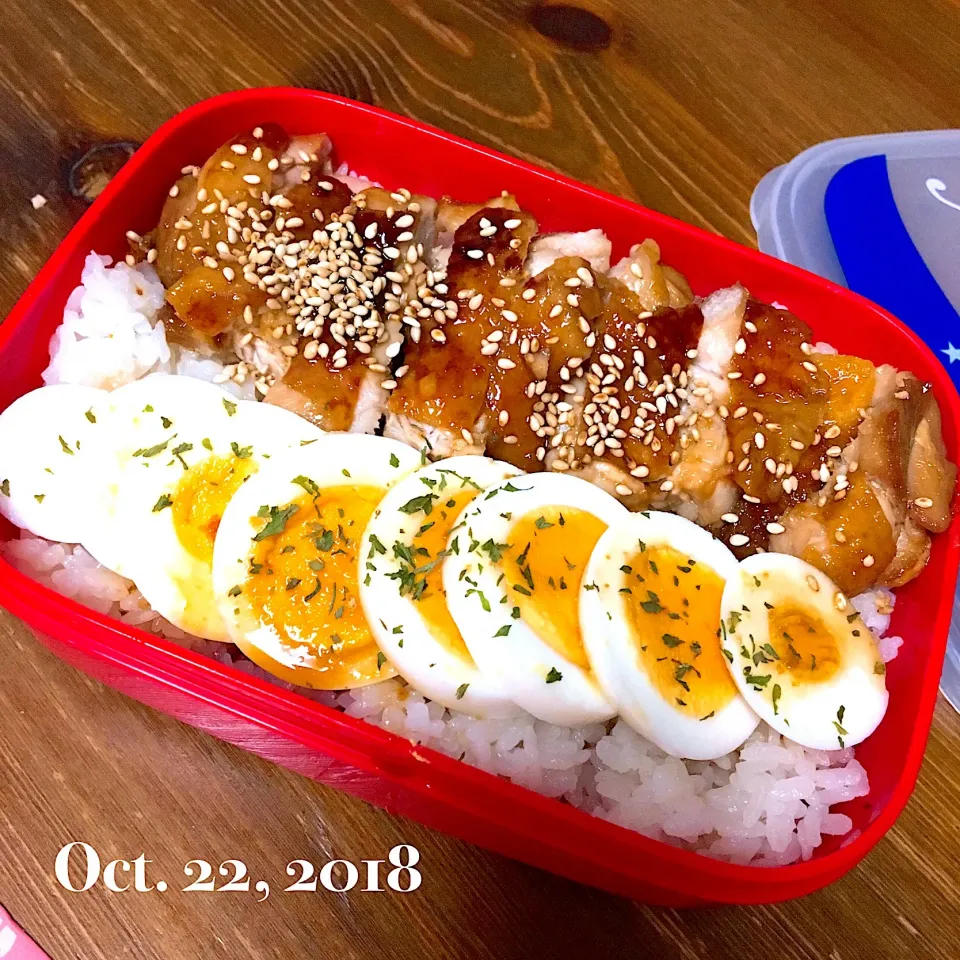 今日のおそろいお弁当
 #高1  #お弁当  #親父  #男子  #愛妻弁当  #中1|ヒロさん