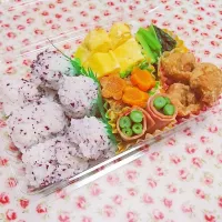 10/22鶏肉の塩唐揚げ弁当 #可愛い大人女子弁当  #大人女子 #女子弁当 #弁当女子 #大人弁当 #お弁当|よっすいーさん