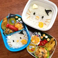 ハロウィンキティちゃん弁当♡