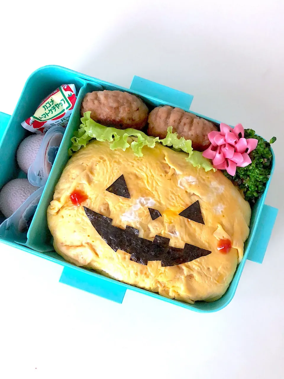 ジャックオランタンオムライス弁当♪|ikumonさん