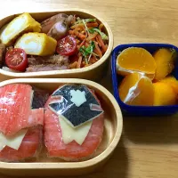 Snapdishの料理写真:ルパパト弁当|よーりーさん