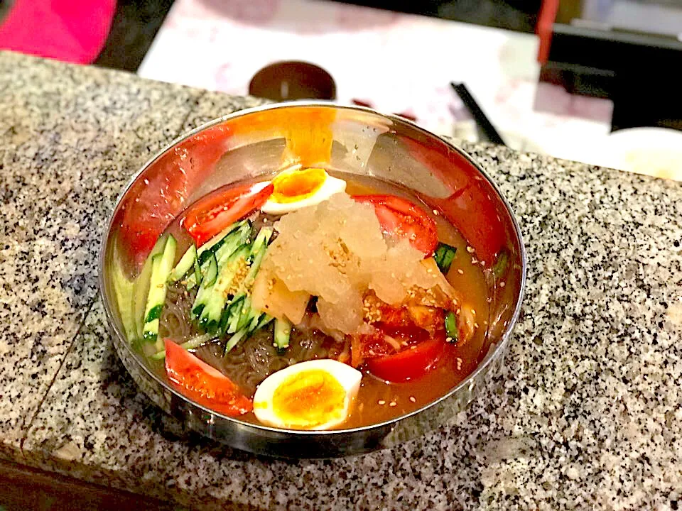 Snapdishの料理写真:韓国水冷麺|Jangil Jangさん