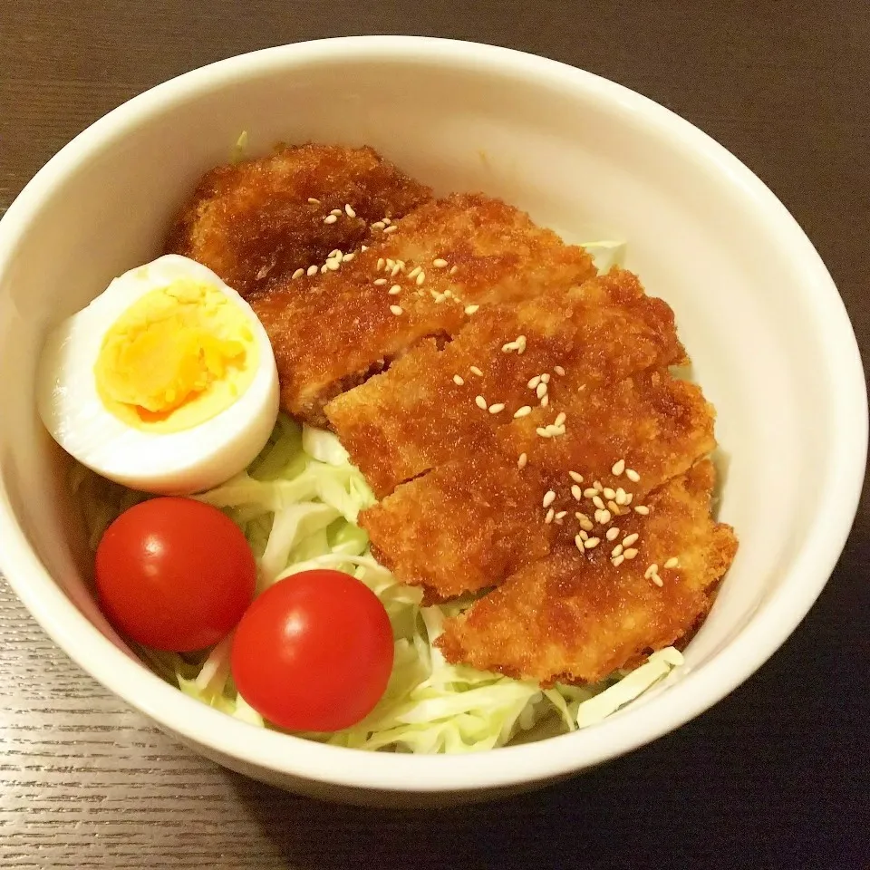 ソースカツ丼で置き弁🎵|Rieさん