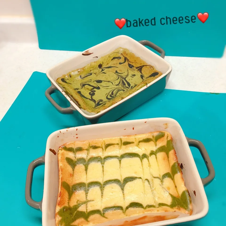 Snapdishの料理写真:❤️ベイクドチーズ➰1 箱で2つの美味しさ❤️|ぷらっとさん