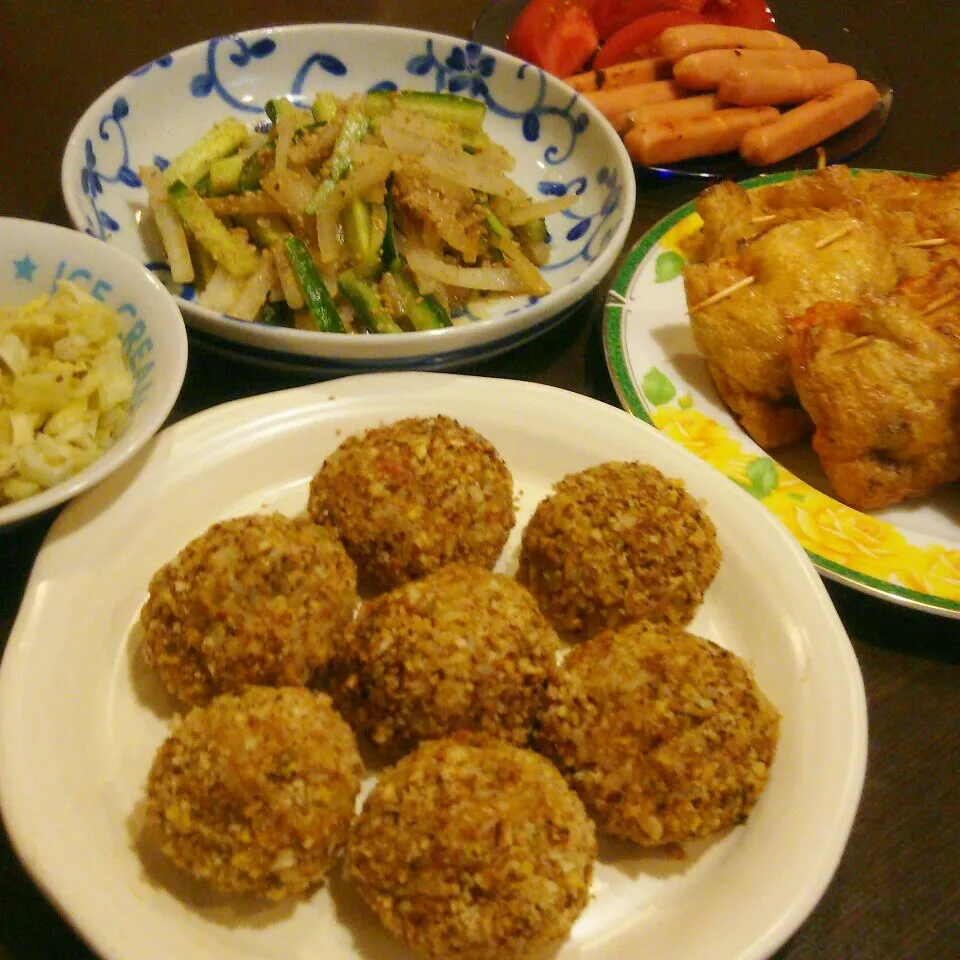 真似っこ晩ご飯🌃🍴ぶりさんのカレードリアコロッケ|Rieさん