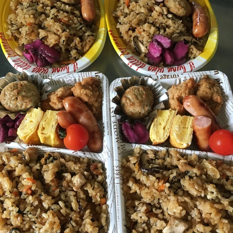 花火弁当🍱|しろくまさん