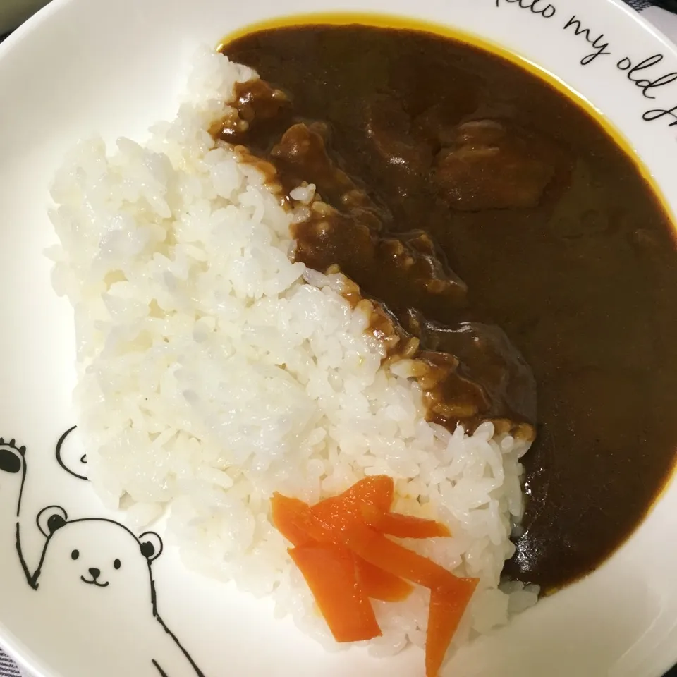 Snapdishの料理写真:近江牛カレー🍛|しろくまさん