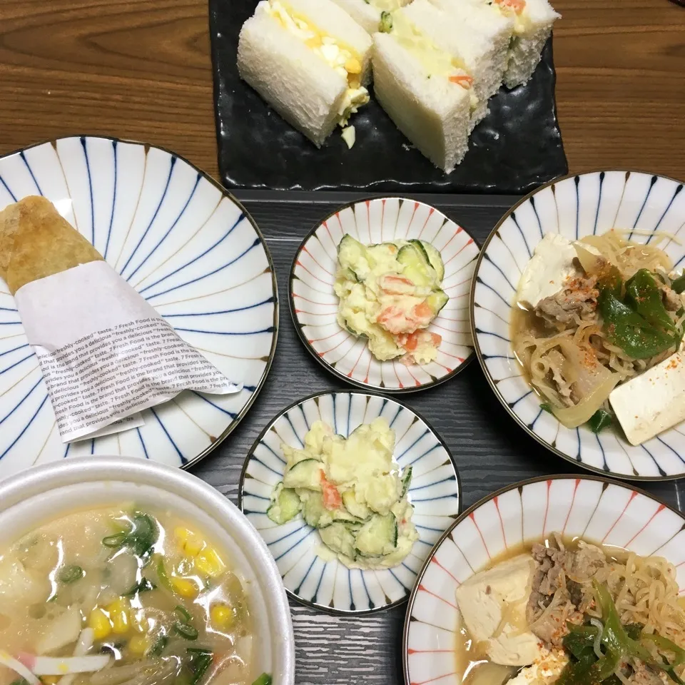 Snapdishの料理写真:晩御飯(ᵔᴥᵔ)|しろくまさん