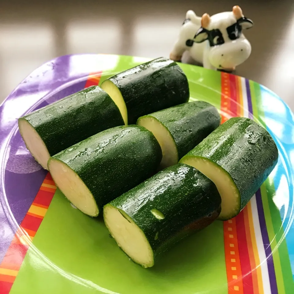 Snapdishの料理写真:牛肉とズッキーニ🥒のオイスターソース炒め♡|ビーグルさん