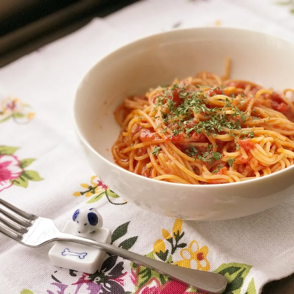 落合シェフのアラビアータ🍝|ビーグルさん