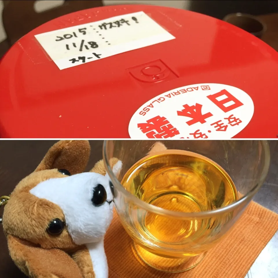 Snapdishの料理写真:自家製カリン酒|ビーグルさん