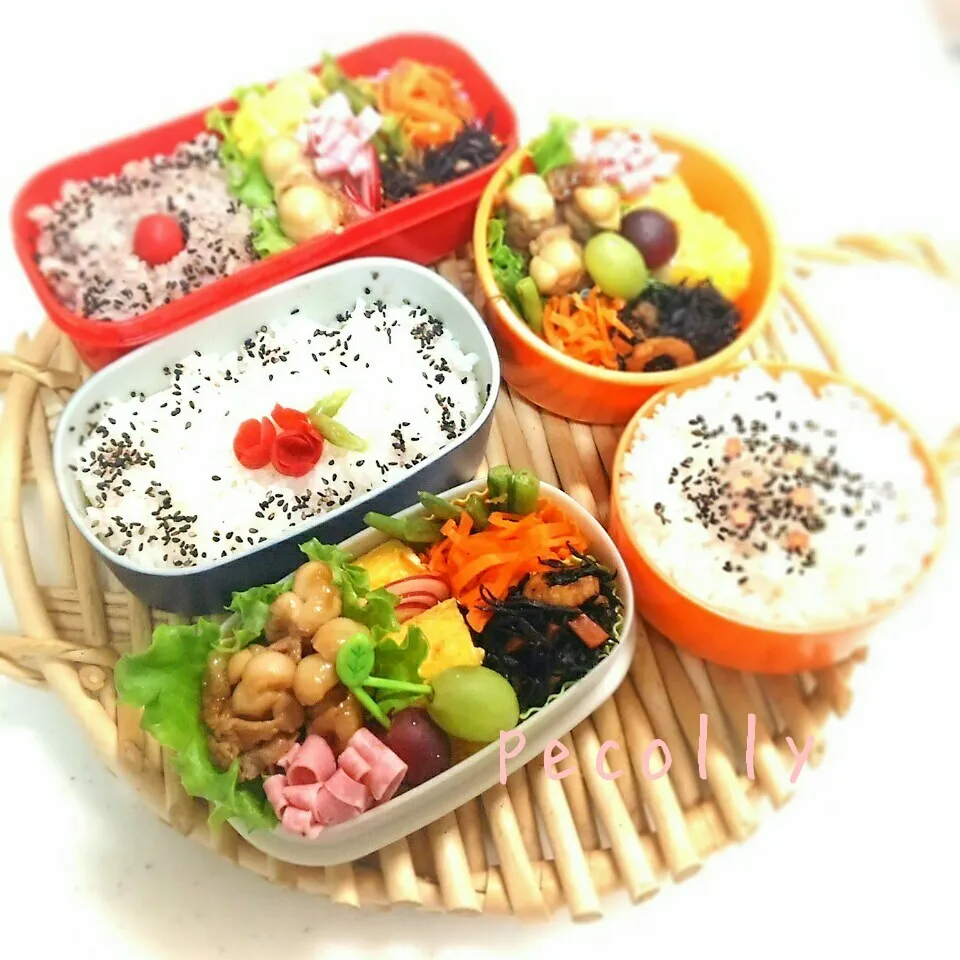 今日のお弁当～ブナP牛バラ巻き|kanakoさん