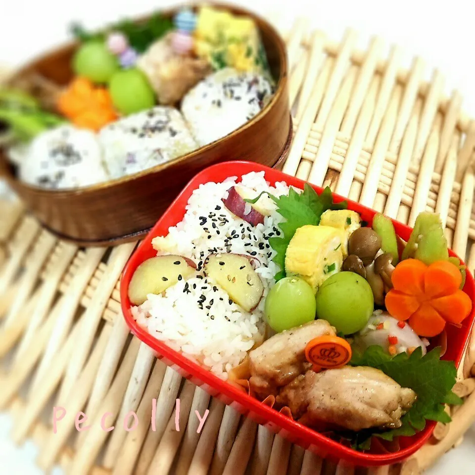 今日のお弁当～お芋ごはん♡|kanakoさん