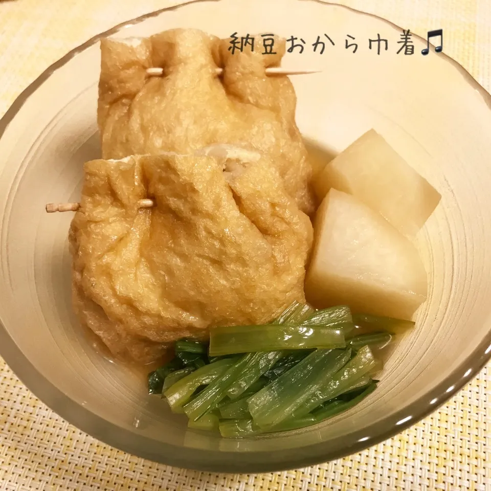 ちたこさんの、納豆おから餅の袋煮☆|やにゃさん