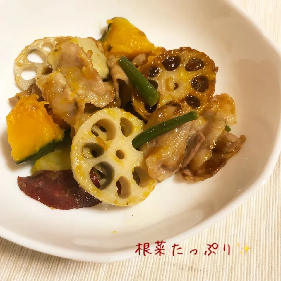 Snapdishの料理写真:かおりんさんの、根菜たっぷり酢豚☆|やにゃさん