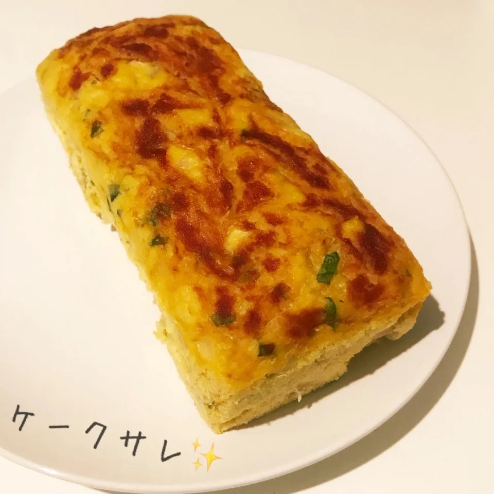 クックパッドより、ホットケーキミックスで惣菜ブレッドケーキ☆|やにゃさん