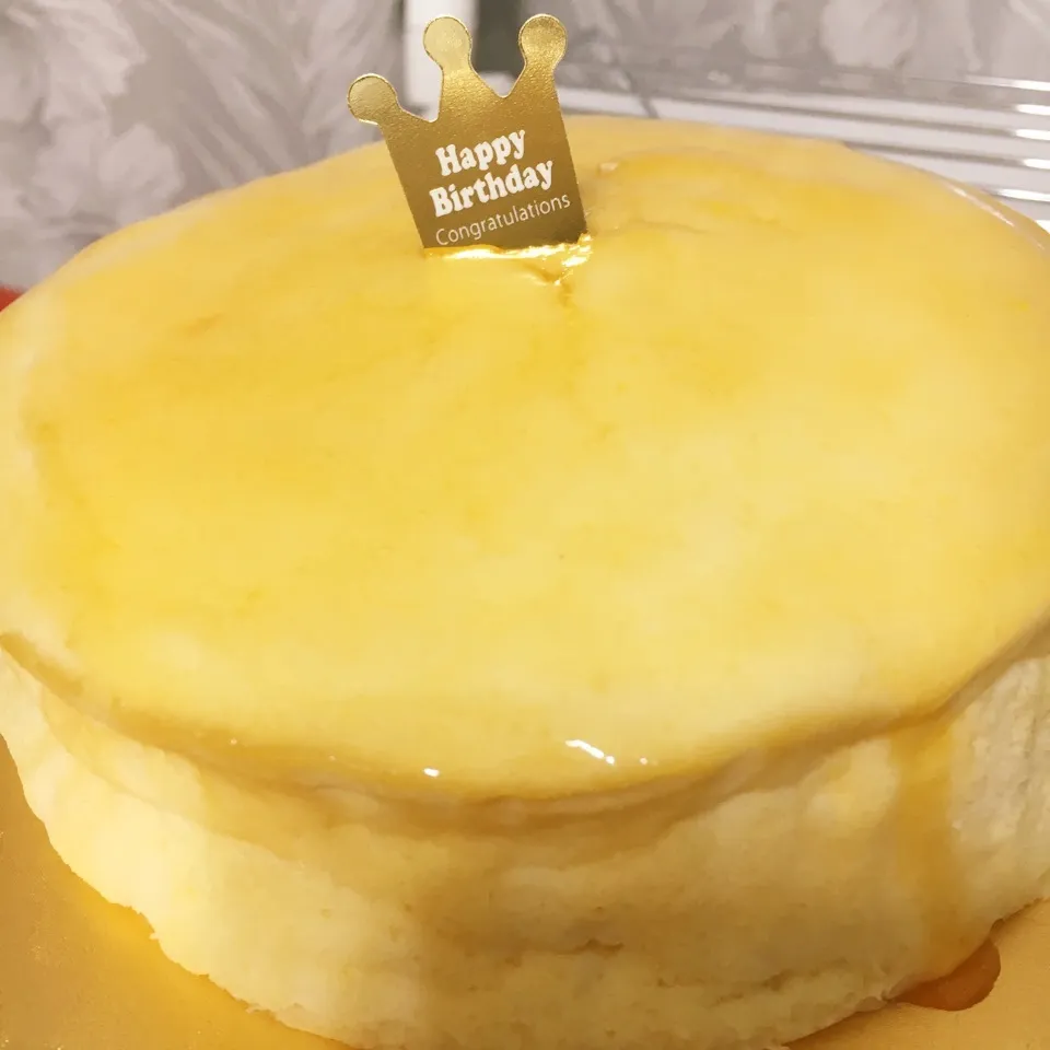 Snapdishの料理写真:スフレチーズケーキ♡|Satokoさん