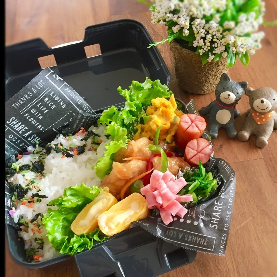 ササミのラーポン南蛮漬け弁当♡今週もガンバロー|rinrinさん