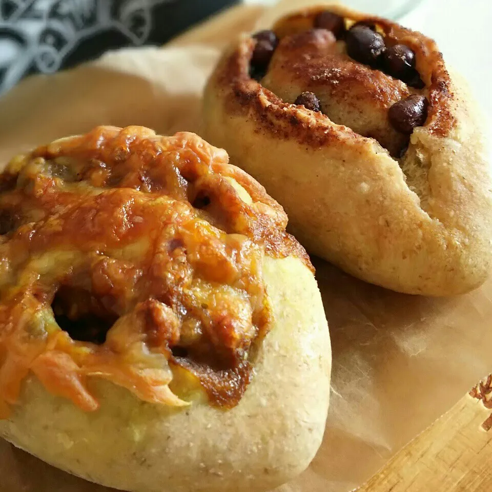 チーズカレークッペ＆小豆バタークッペ|あずきさん