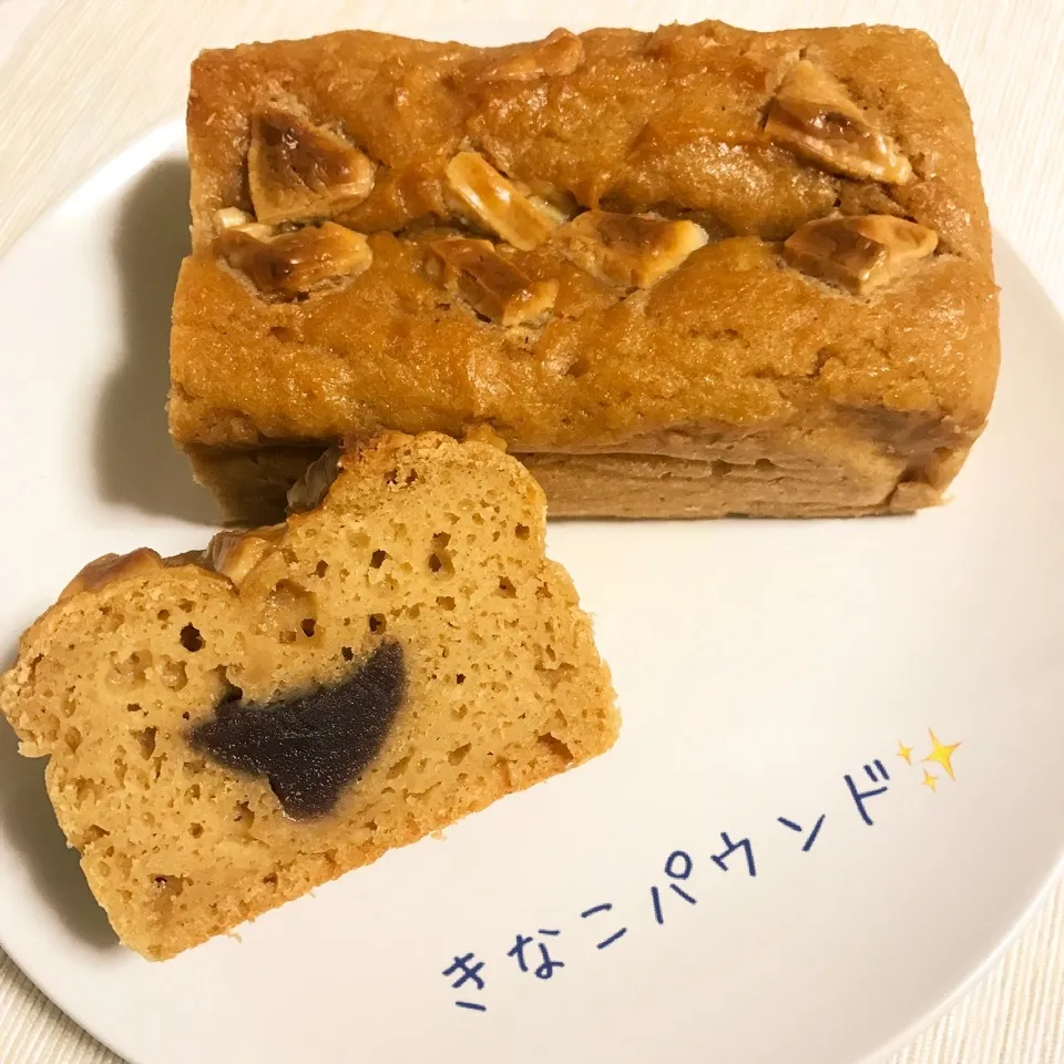 筆 まめ姫さんの、お豆腐ときなこのパウンドケーキ☆|やにゃさん